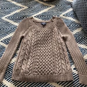 American Eagle Cable Knit Sweater